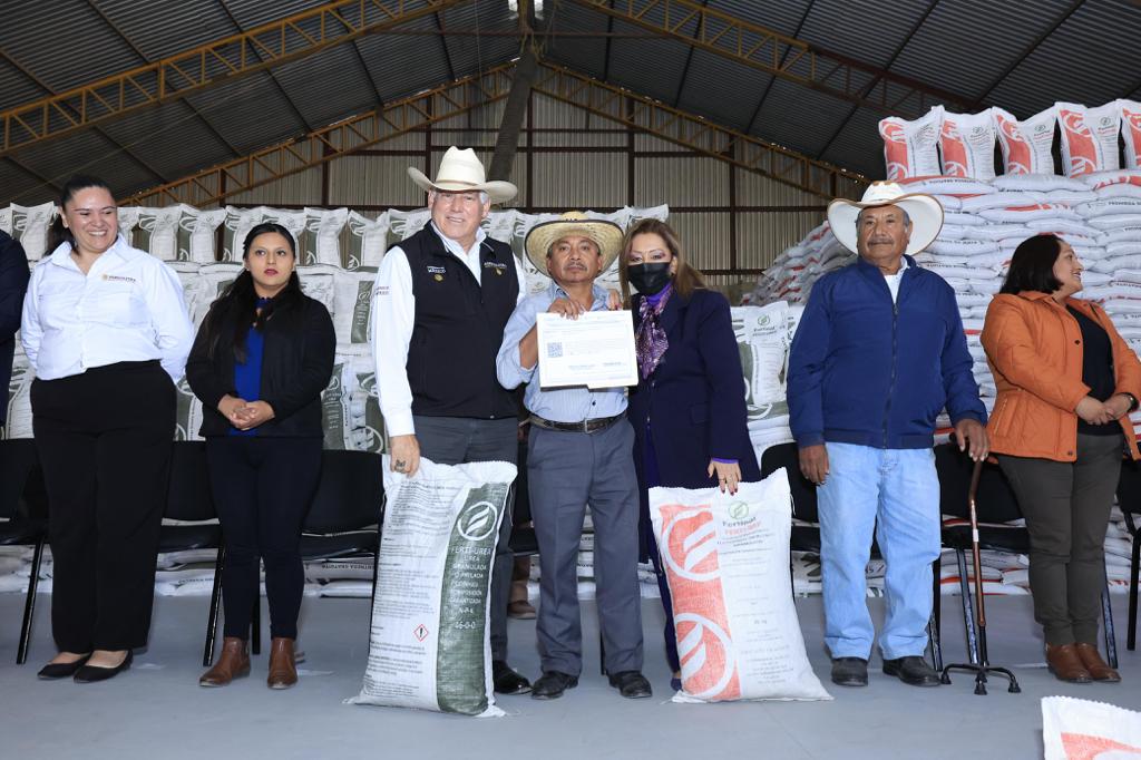 Ponen en marcha la entrega de insumos 2024 del Programa de Fertilizantes para el Bienestar