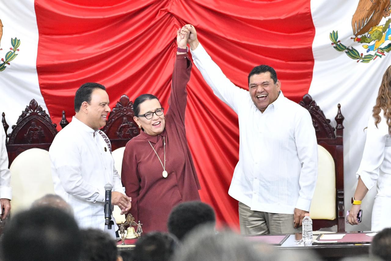 Javier May rinde protesta como gobernador de Tabasco