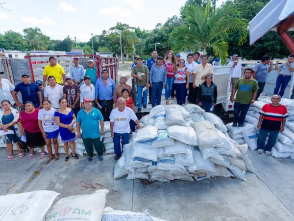 Apoyan a productores ganaderos y apicultores de Tulum con equipo e&nbsp;insumos