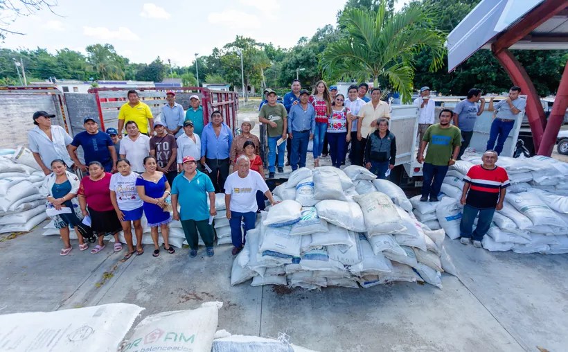 Apoyan a productores ganaderos y apicultores de Tulum con equipo e&nbsp;insumos