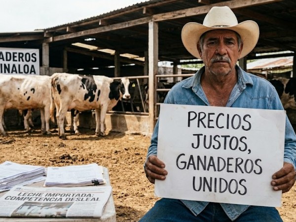 Ganaderos de Sinaloa enfrentan retos por precios y competencia desleal en el sector&nbsp;lechero